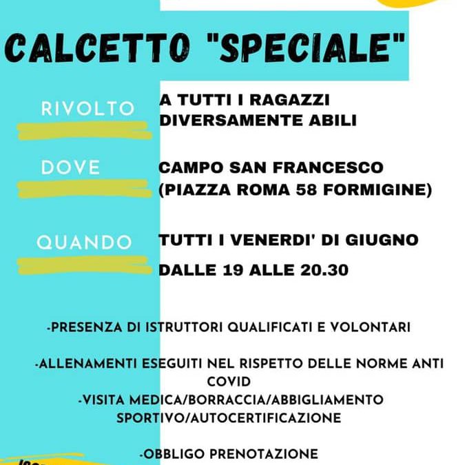 Calcetto “speciale”!