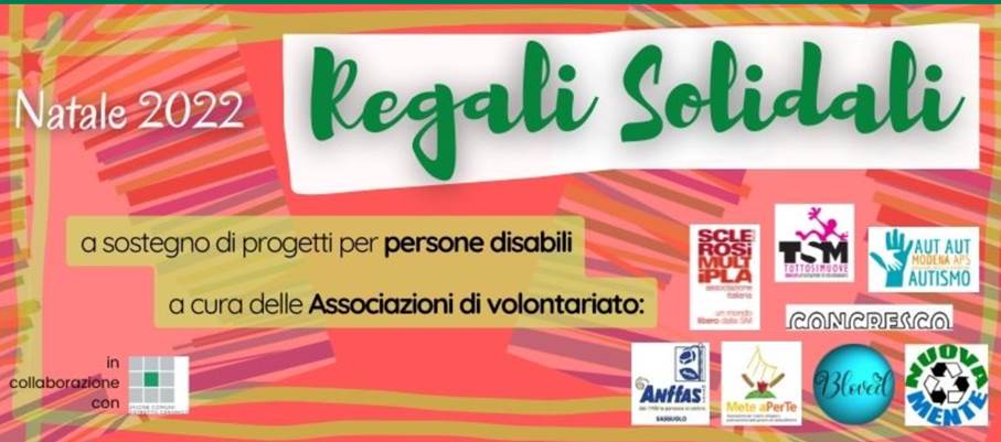 Regali solidali 2022 — Unione Comuni Distretto Ceramico