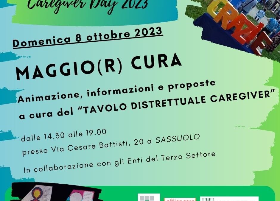 8 ottobre 2023  CAREGIVER DAY a Sassuolo